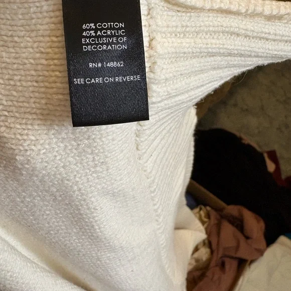 Torrid Cream Knit Sweater Dress - Picture 3 of 4